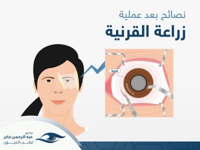 نصائح-بعد-عملية-زراعة-القرنية-مع د-عبد الرحمن نصائح بعد زراعة القرنية